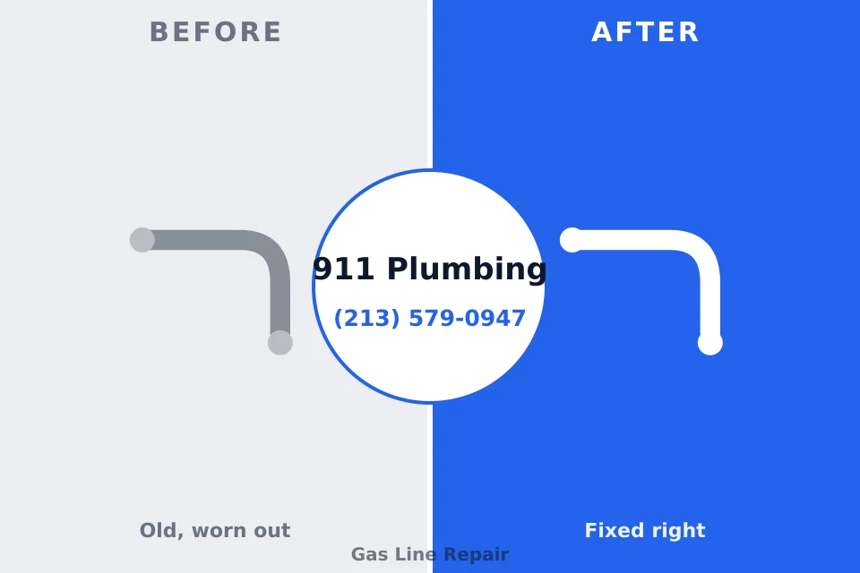 Before and after: plumbing repair Ohkay Owingeh, NM